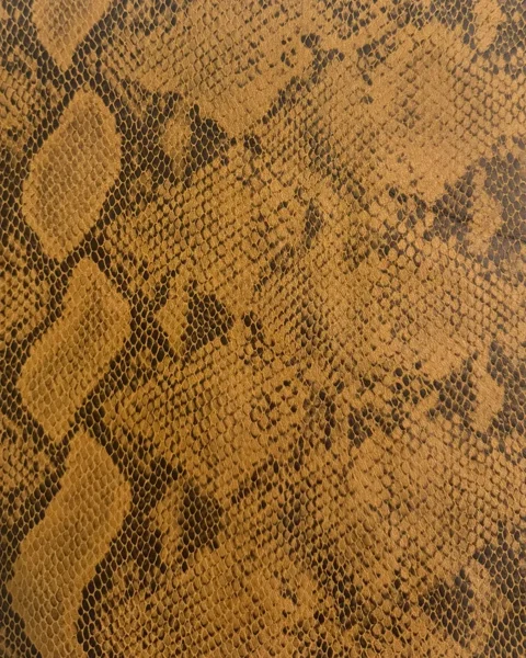 Brown Snake-Effect Stretch Suede Fabric · ZW-W4808