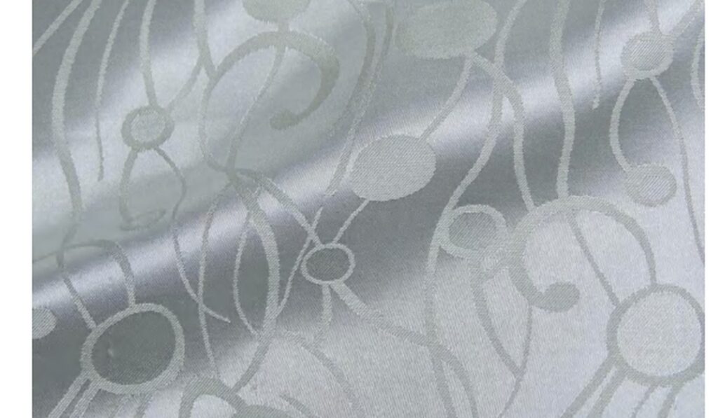 ZW-J2214 Luxury Tencel Silk Jacquard Fabric